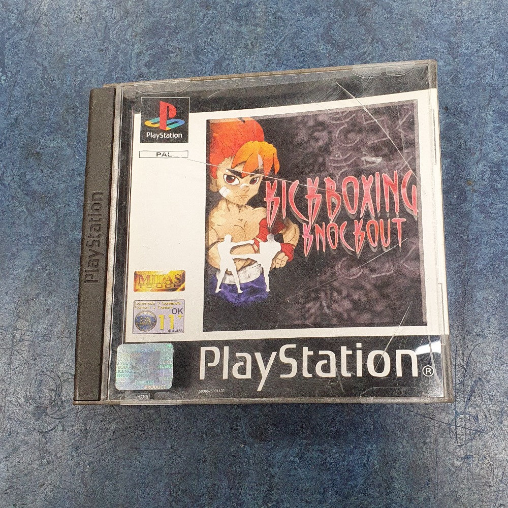 Pre-owned Playstaion 1 PS1 Game Kickboxing Knockout - Own4Less